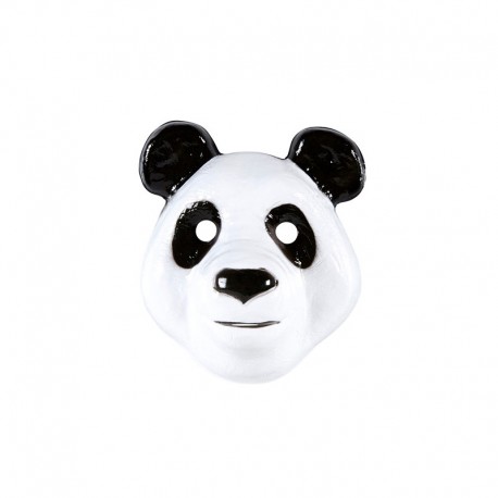 Maschera di Panda in Pvc per Bambini