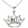 Collana con Corona e Scritta 'Princess'