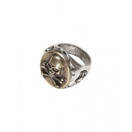 Anello con Teschio e Ossa