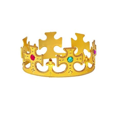 Corona da Re Oro con Gemme