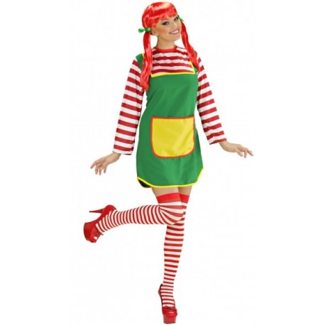 Costume da Pippi Calzelunghe per Donna