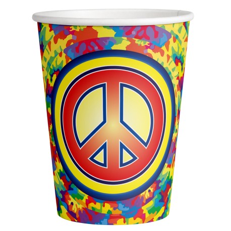 8 Bicchieri Hippie 266 ml