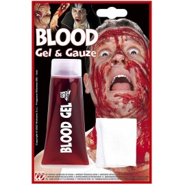 Sangue Finto Gel in Tubo Grande con Garza 42 ml Economico