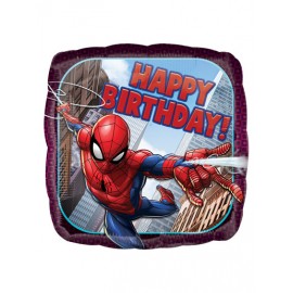 Palloncino 'Happy Birthday' SpiderMan 45 cm