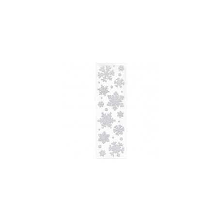Adesivi Finestra Fiocchi di Neve 40 cm Online