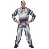 Costume da Prigioniero Maschio Online