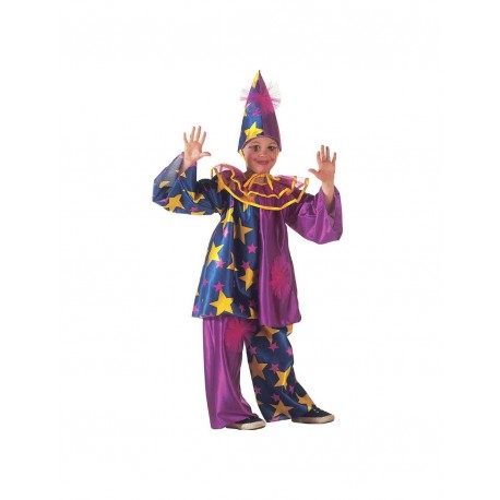Costume da Pagliaccio Stellato Bambino