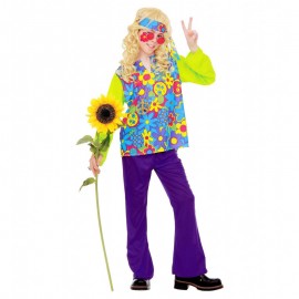 Costume da Hippie Flower Power per Bambini