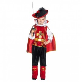 Costume da Moschettiere Rosso per Bambini Shop