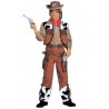 Costume da Cowboy per Bambino con Dettagli Bianco e Nero Shop