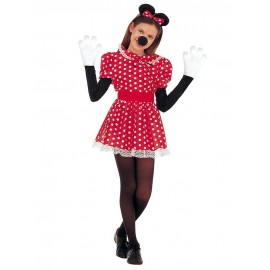 Costume Minni Rosso per Bambina