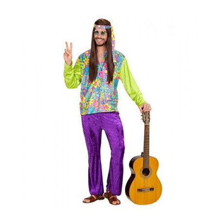 Costume in Velluto da Uomo Hippie 