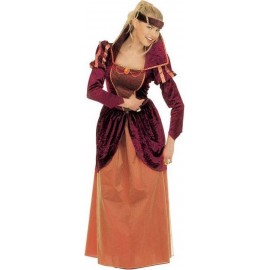 Costume da Regina Medievale per Adulti