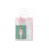 3 Sacchetti Scritta Merry Christmas Rosa, Bianco e Verde Shop