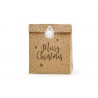 3 Sacchetti Carta con Scritta Merry Christmas 25 x 11 x 27 cm Online