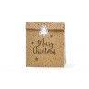 3 Sacchetti Carta con Scritta Merry Christmas 25 x 11 x 27 cm Online