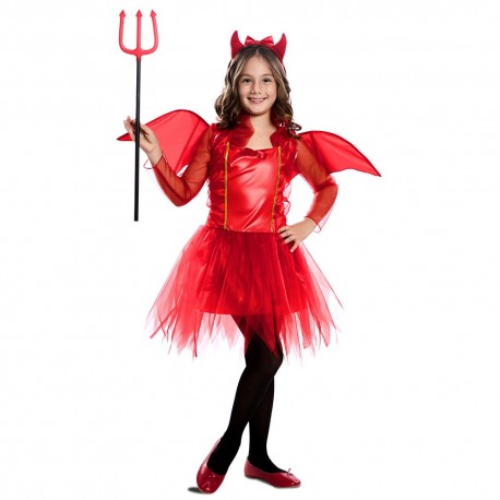 Costume da Ballerina Diabolita per Bambini Online