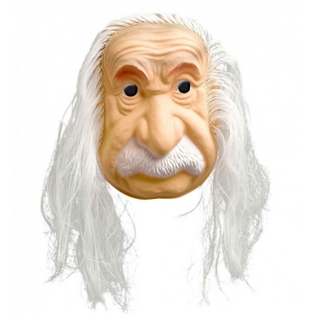 Maschera Einstein con Capelli