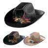 Cappello da Cowboy con Piuma