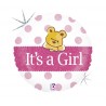 Palloncino It's a Girl con Orso 46 cm Shop