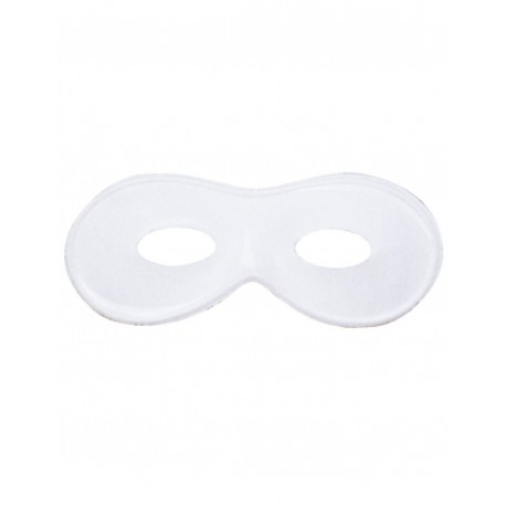 Maschera Decorativa in Pvc Bianco