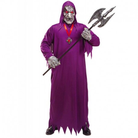 Costume da Morte Vampiro Tunica Lilla per Adulti Economico