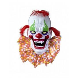Clown horror parlante con bocca mobile e occhi luminosi