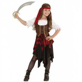 Costume Ragazza Pirata per Bambini
