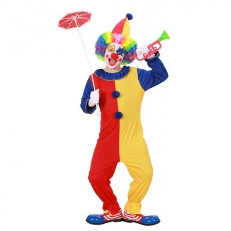 Costume da Pagliaccio divertente per bambino