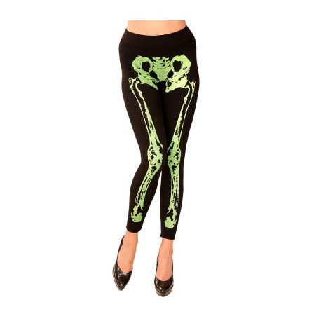 Leggings Esqueleto Fluorescente 75 Den