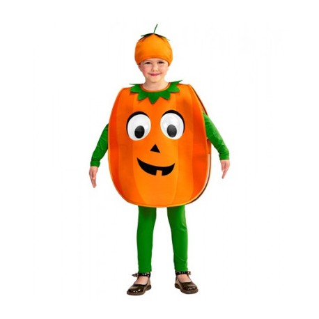 Costume da Zucca con Occhi Grandi per Bambini