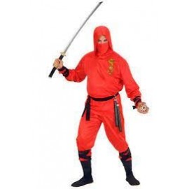 Costume da Ninja Red Dragon per Adulto Online