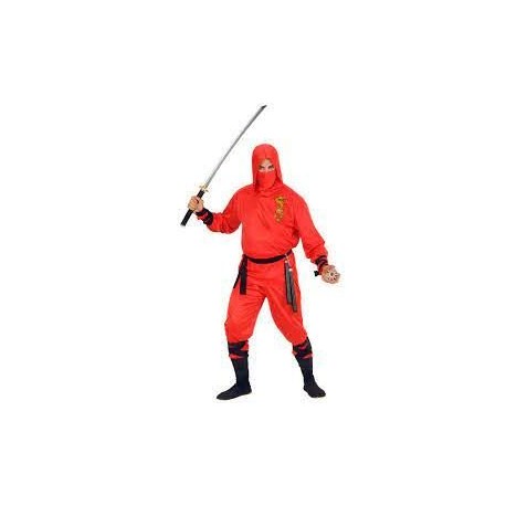 Costume da Ninja Red Dragon per Adulto Online