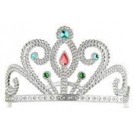 Tiara D'argento con Gemme