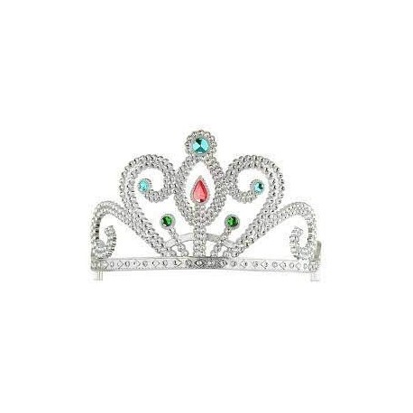 Tiara D'argento con Gemme