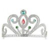 Tiara D'argento con Gemme