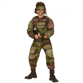 Costume da Soldato Muscoloso per Bambini