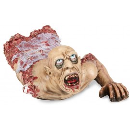 Busto Zombie Crawler con garza 72 cm