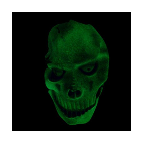 Maschera della Morte che si Illumina di Verde al Buio