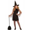 Costume da Strega Chic per Bambina Online
