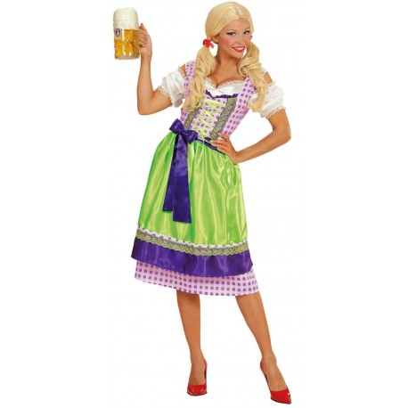 Disfraz Vestido Oktoberfest para Mujer