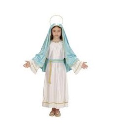 Costume da Santa Maria Vergine per Bambina