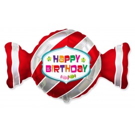 Palloncino Candy Happy Birthday