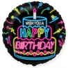 Palloncino Happy Birthday Neon 45 cm Compra