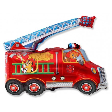 Palloncino Camion dei Pompieri 78 x 78 cm