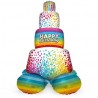 Palloncino a Torta Multicolore 72 cm Comprare