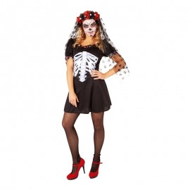 Costume Frida Catrina Adulto Economico