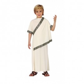 Costume da Romano Bianco per Bambino Economico