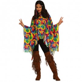 Costume con Poncho da Hippie