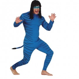 Costume da Felino Azzurro Shop